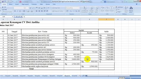 Exploring Financial Reports of Income and Expenditure in Indonesia through Excel