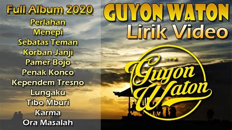 Menepi: Lirik Menyentuh Hati dari Guyon Waton