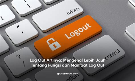 Logout artinya apa in Indonesia