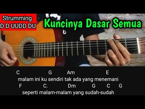 Malam Ini Ku Sendiri Chord