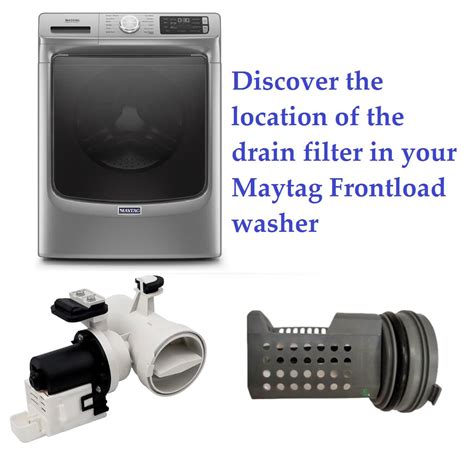 Maytag Washer Drain Pump and Filter