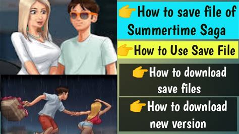 Membagikan Save Data Summertime Saga dengan Teman