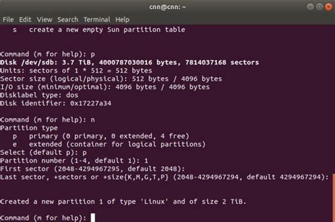 Memformat Disk pada Sistem Linux
