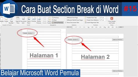 Menambahkan Breaks pada Halaman in Word Indonesia