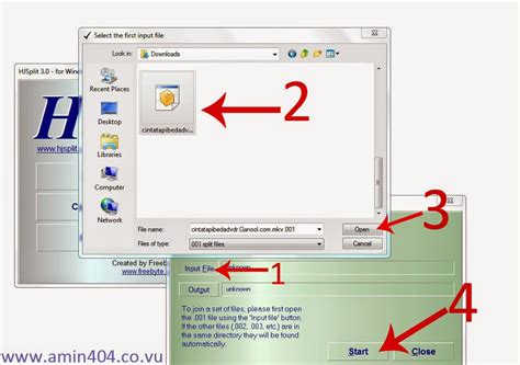 Menggabungkan File Part dengan Menggunakan HJSplit