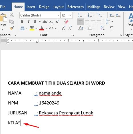 Menghindari Kesalahan Umum saat Menggunakan Titik Dua di Word