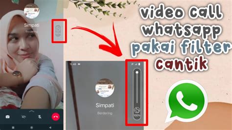 Mengubah atau Menghapus Filter di Video Call WhatsApp