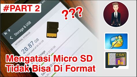 Micro SD yang Error Saat diformat