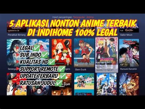 The Best Anime Watching Applications in Indonesia