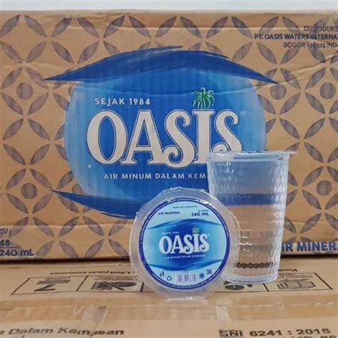 Oasis Gelas Dapat Digunakan Berkali-kali