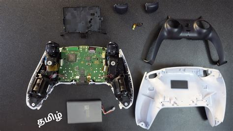 PS5 controller disassembled