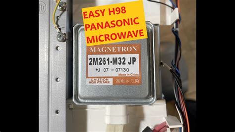 Panasonic Microwave H98 repair