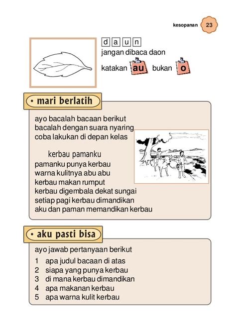 Pemahaman Materi Ulangan Bahasa Indonesia Kelas 7