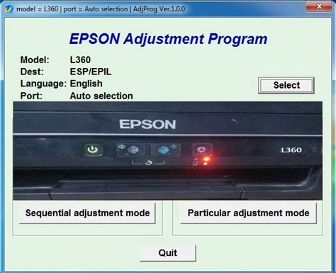 Mendownload Program Penyesuaian Epson L360 di Indonesia