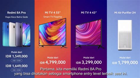 Penyaringan produk Xiaomi Indonesia