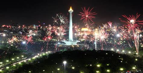 Perayaan Tahun Baru di Indonesia