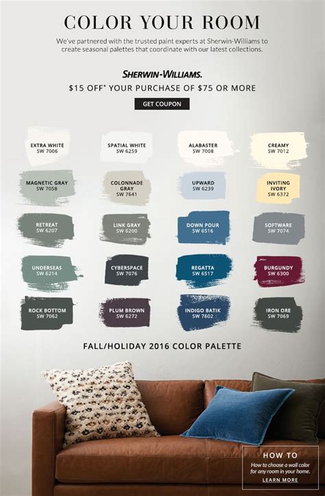 Pottery Barn Green Paint Color Schemes