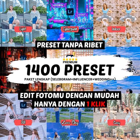 Mod APK Lightroom Preset Lengkap