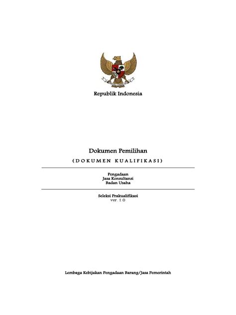 Proses Seleksi Konsultan Pengawas Indonesia