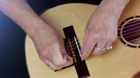 Reattaching Guitar Strings