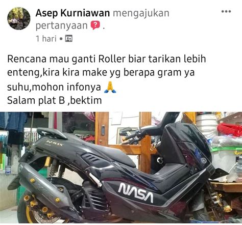 Roller Mio J Berapa gram in Indonesia