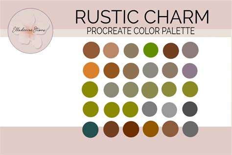 Rustic Charm color palette