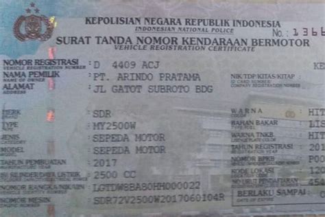 The Risks and Consequences of Driving Without a STNK in Indonesia