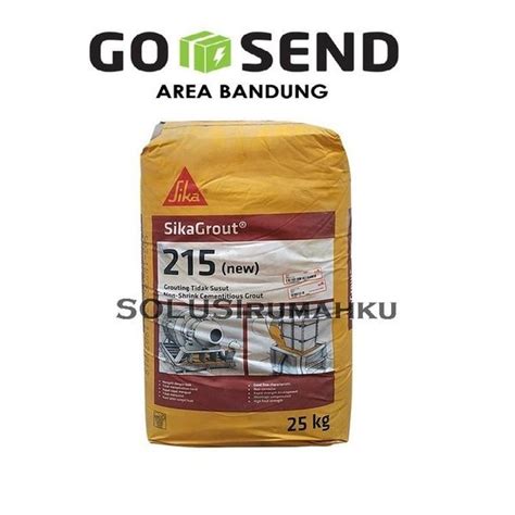 Hitung Volume Grout Sak Sika dalam M3 di Indonesia