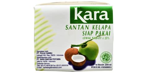 Santan Berapa Gelas