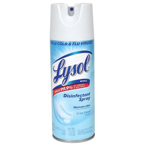 Soaking lysol nozzle in vinegar