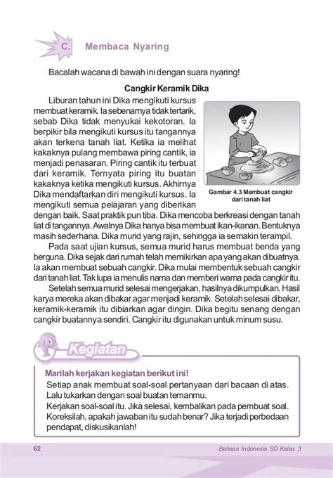 Cerita dalam Bahasa Indonesia untuk Kelas 3 SD