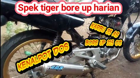 Mengenal Detail Spesifikasi Lengkap Motor Legendaris Spek Tiger di Indonesia
