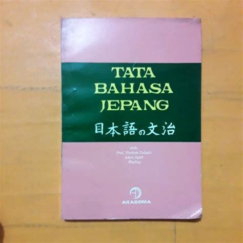 Tata Bahasa Bahasa Jepang