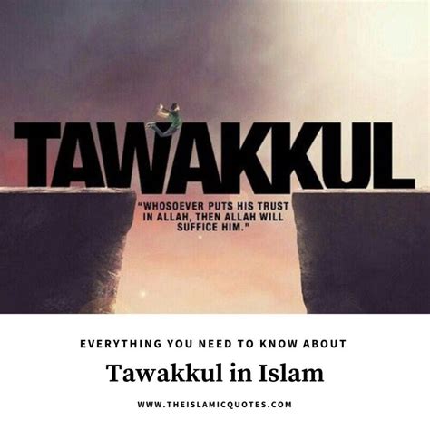 Tawakal in Islam