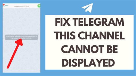 Telegram Group Error Fix