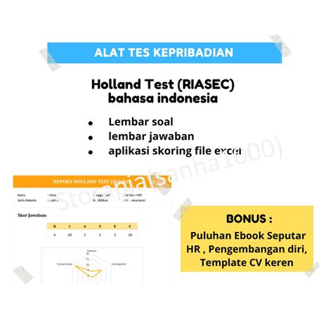 Tes Holland di Indonesia