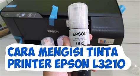 Tidak muncul tinta di cetakan Printer Epson L3210