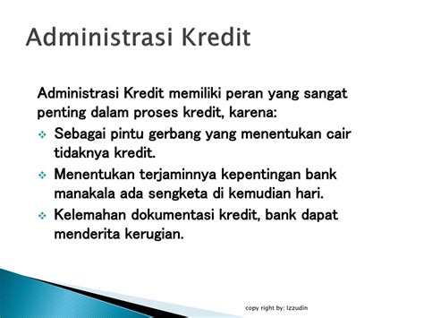Tugas dan Tanggung Jawab Admin Kredit Bank di Indonesia