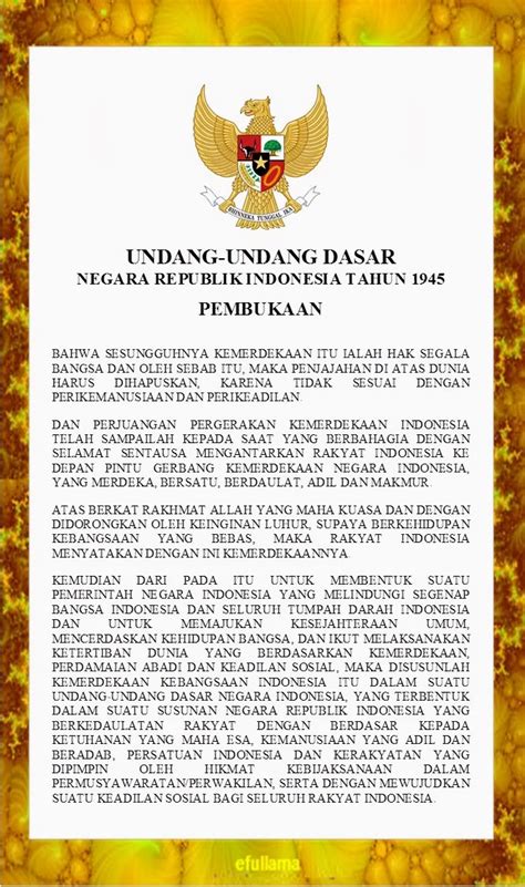 UUD 1945 Indonesia