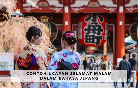 Ucapan Selamat Malam Bahasa Jepang