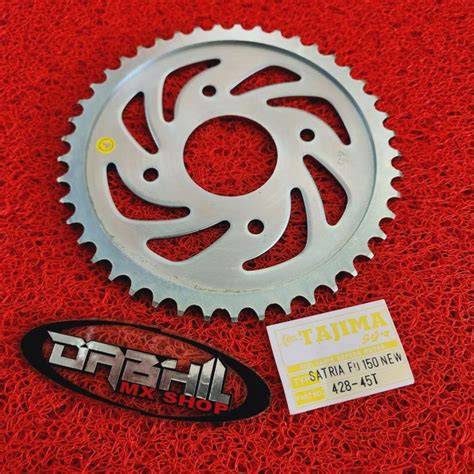 Ukuran Gear Satria FU