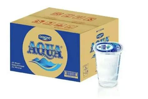 Varian Aqua Gelas 1 Dus di Indomaret