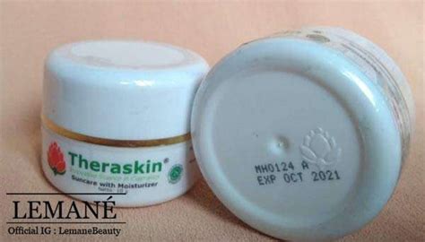 Warna Cream Theraskin Asli Dan Palsu