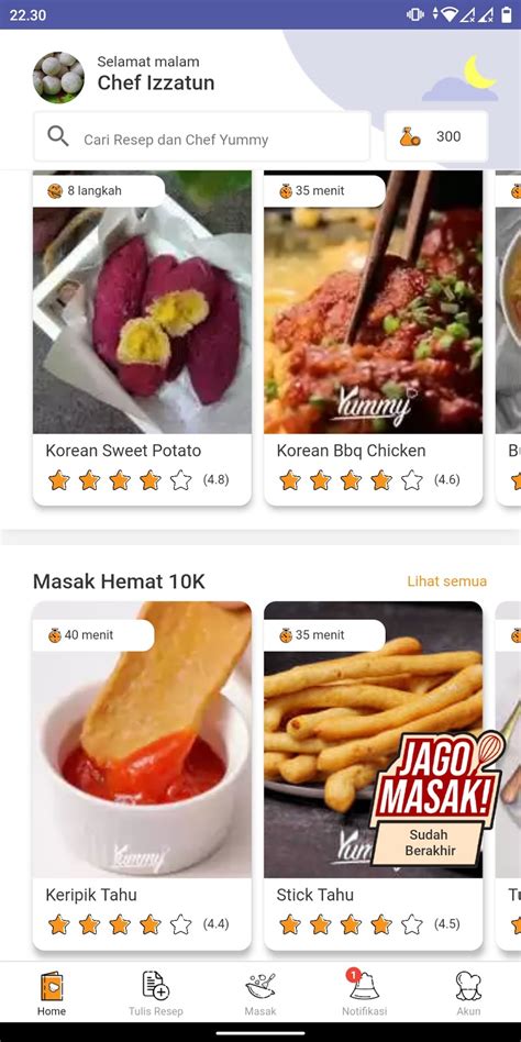 aplikasi memasak indonesia