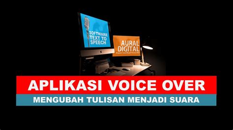 Aplikasi Voice Over Terbaik di Indonesia: Dari Hobi Hingga Berkarya