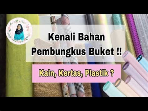 bahan pembungkus tsukurimasu