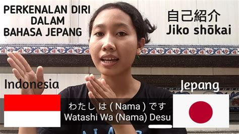 bahasa jepang memperkenalkan diri in indonesia