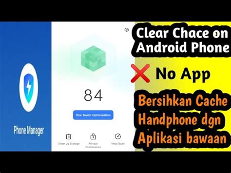 bersihkan cache android