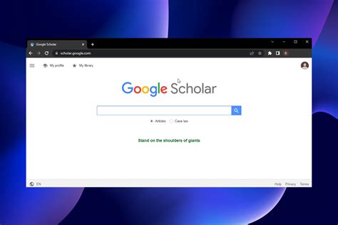 Browser sedang melakukan riset