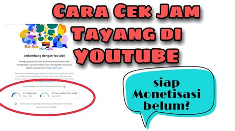 cara cek jam tayang youtube in Indonesia
